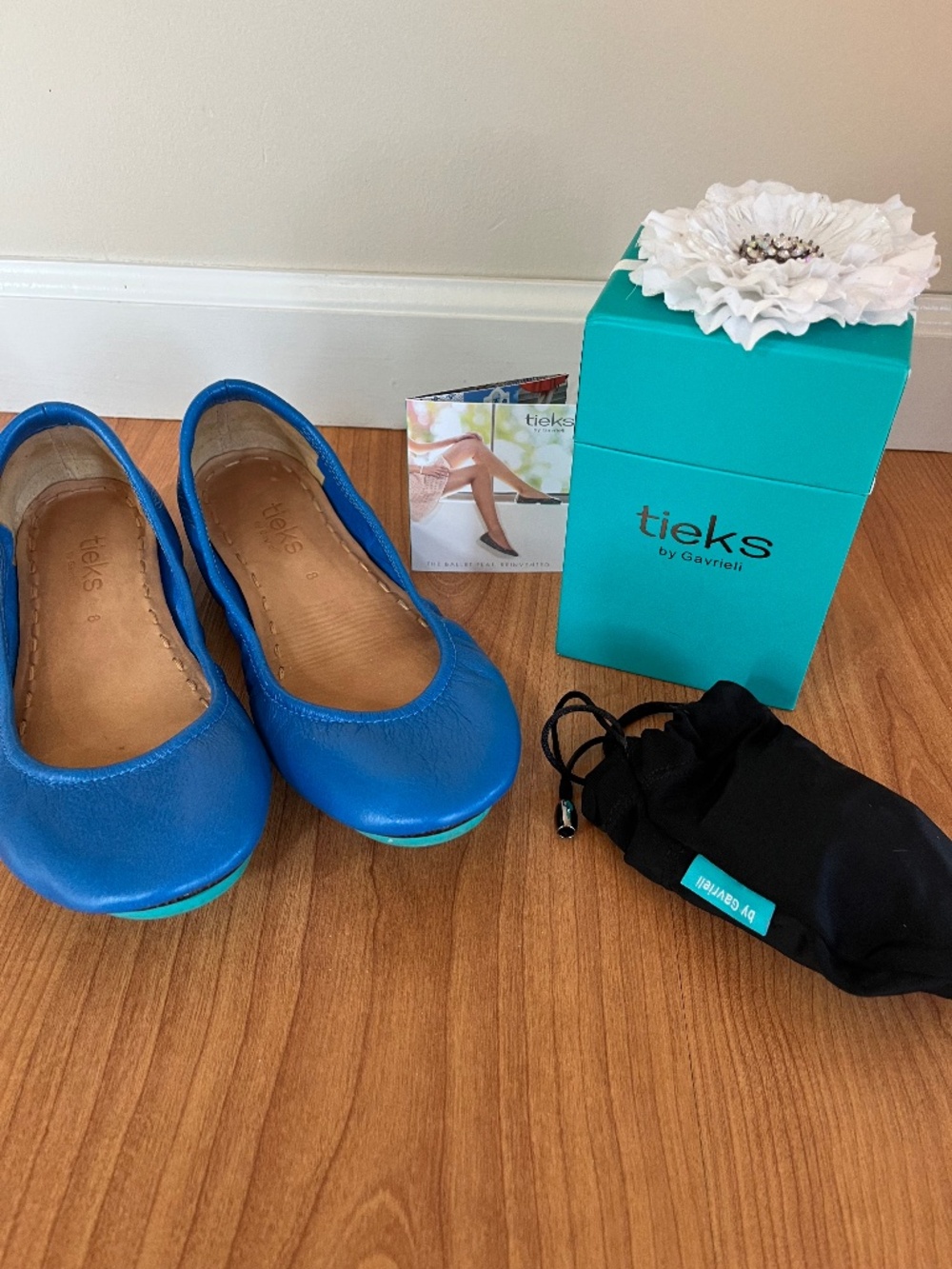Tieks Cobalt Blue Size 8